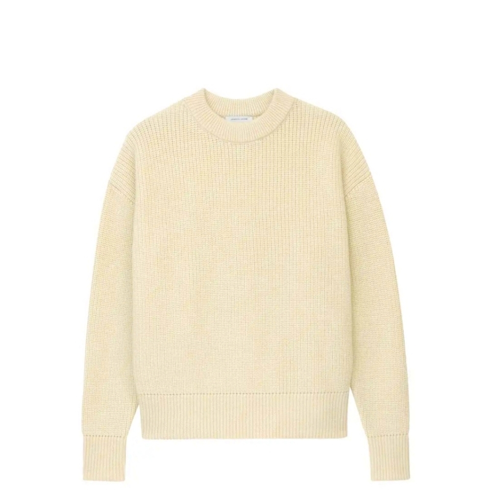 Janessa Leone Sweater, Creme, Wool